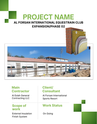 AL FORSAN INTERNATIONAL EQUESTRAIN CLUB EXPANSION/PHASE 02